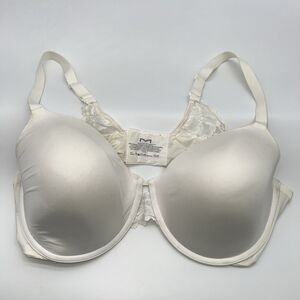 Maidenform Comfort T-Shirt Underwire Cream Bra Style 041952 Convert Straps-42C